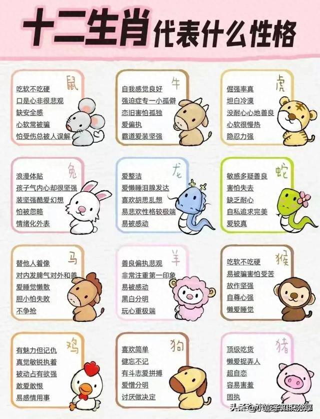 十二生肖特点和特征，正确解释与落实