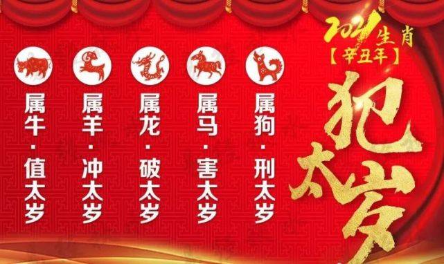 今年犯太岁的生肖与化解之道