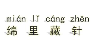 绵里藏针是什么生肖，落实相信的解释