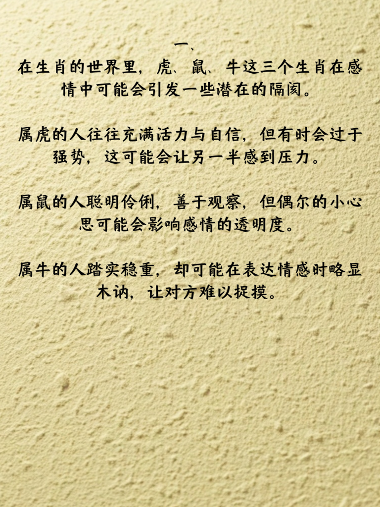 生肖与情感纠葛，揭秘小三背后的生肖密码