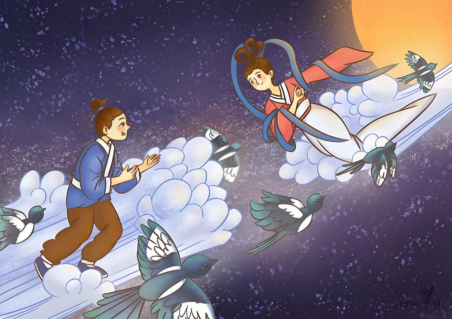 织女与生肖，文化交织的浪漫传说