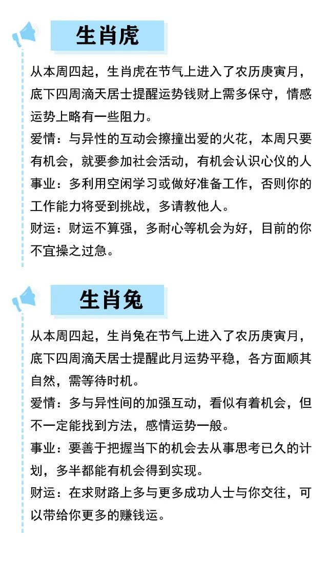 十二生肖下周运势查询，喜欢作答落实解释
