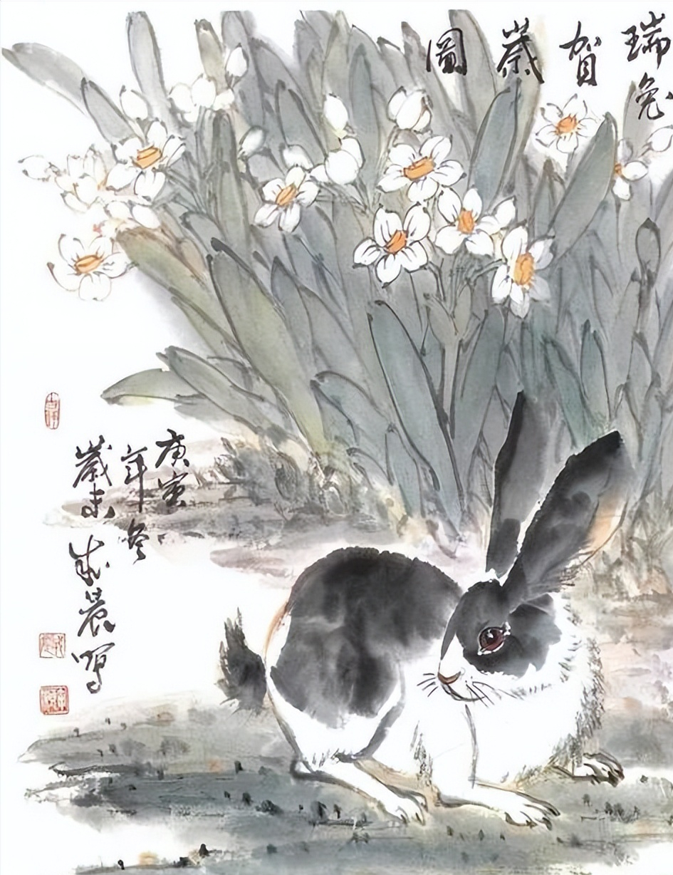 笔下生花与生肖之兔，才情与灵性的寓言故事